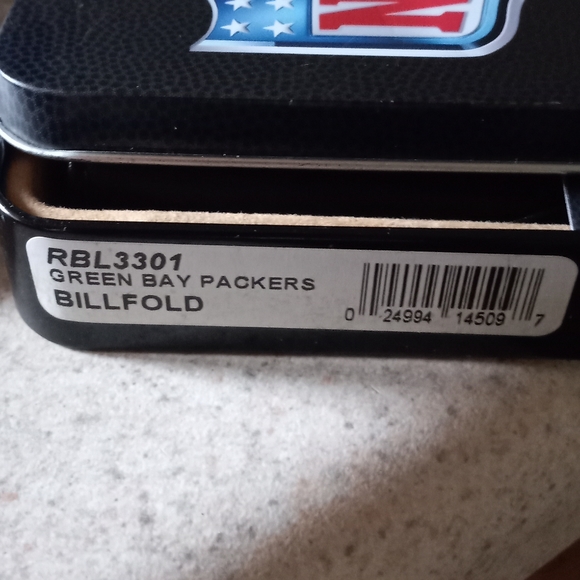 Men's NFL bi-fold wallet Green Bay Packers - Picture 4 of 5